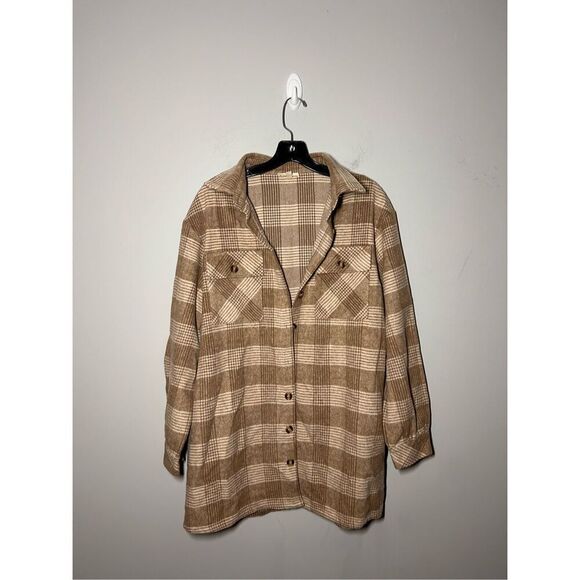 Entro heavy flannel shirt size large C26-36 - Picture 1 of 3